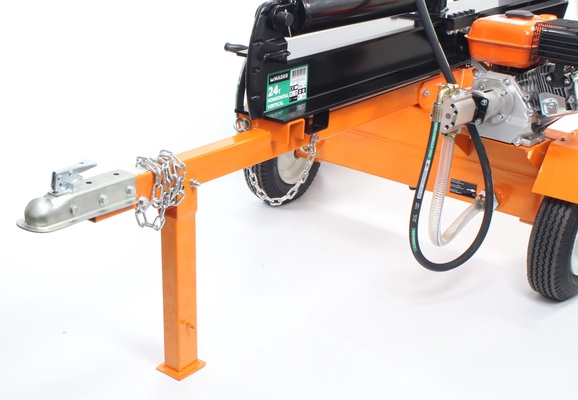 Parte Troncos Mader Gasolina 24 Toneladas Remolque